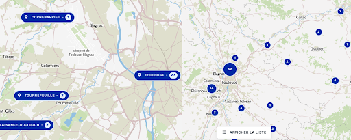 Carte des membres LiveMentor